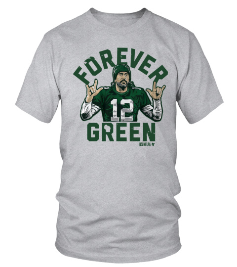 Aaron Rodgers Forever Green Official Tshirt