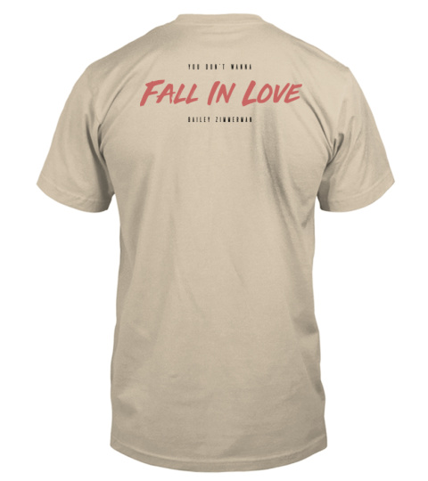 Bailey Zimmerman Fall In Love Official Clothing