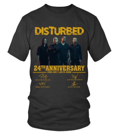 DISTURBED 24TH ANNIVERSARY