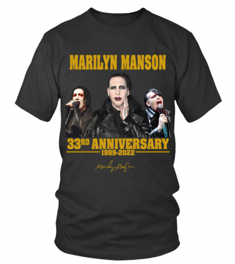 MARILYN MANSON 33RD ANNIVERSARY