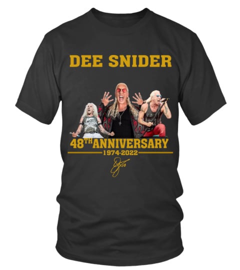 DEE SNIDER 48TH ANNIVERSARY