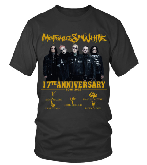MOTIONLESS IN WHITE 17TH ANNIVERSARY