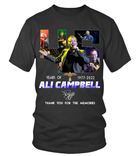 ALI CAMPBELL 45 YEARS OF 1977-2022