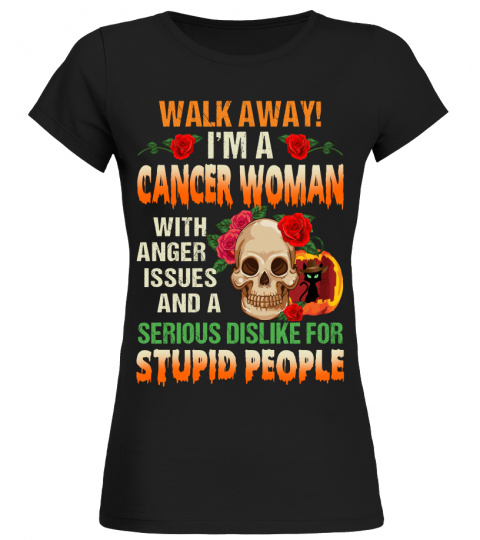 WALK AWAY COOL CANCER WOMAN HALLOWEEN COSTUME