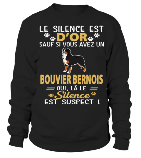 D'or Douce Et Joyeuse Bouvier Bernois Silence