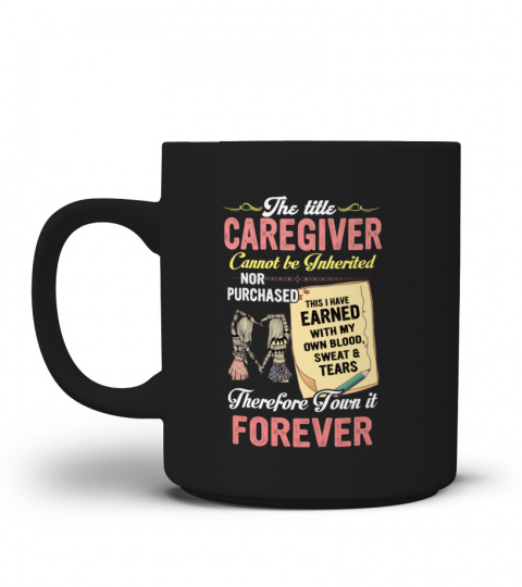 The title CAREGIVER Cannot be Inherited NOR PURCHASED THIS