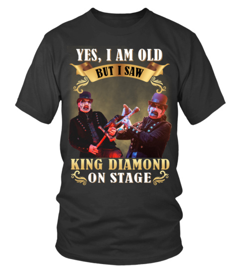 I SAW KING DIAMOND ON STAGE