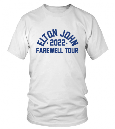 Elton John Tour Farewell Tour Raglan Merch
