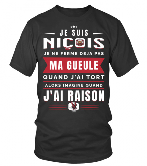 T-shirt Je Suis Niçois | Tee shirt Humour Nice