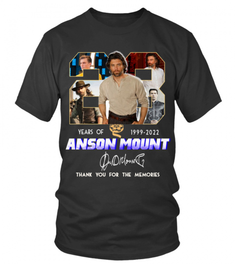 ANSON MOUNT 23 YEARS OF 1999-2022