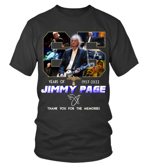 JIMMY PAGE 65 YEARS OF 1957-2022