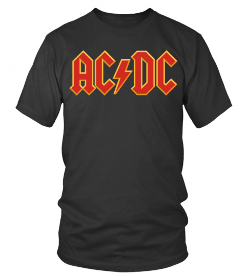 100IB-004-BK. ACDC Logo Teezily - T-shirt 