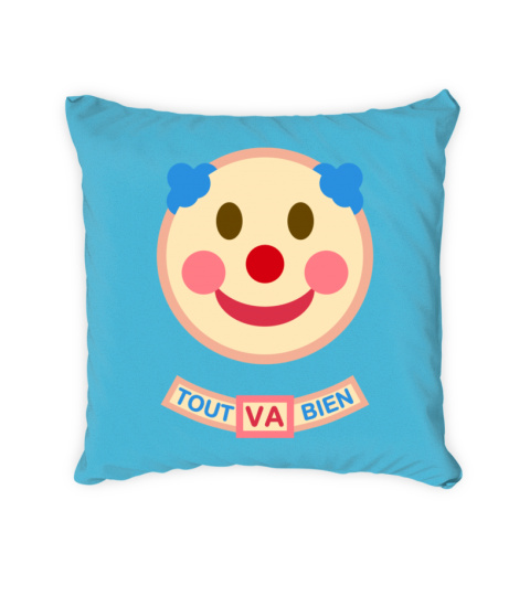 Clown 2024 emoji pillow