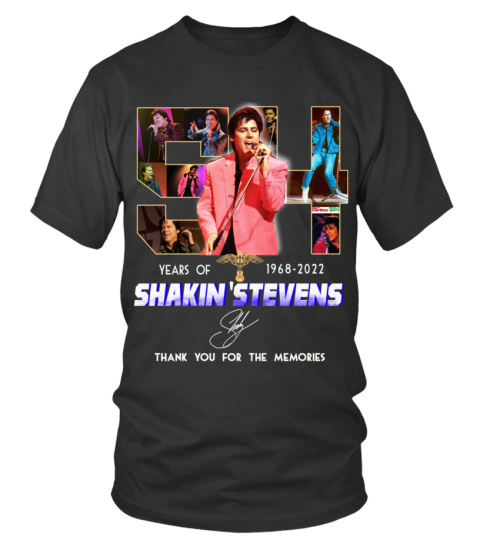 SHAKIN' STEVENS 54 YEARS OF 1968-2022