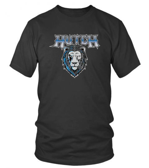 Hutch Detroit Lions T Shirt Lion Hutch Detroit Lions Shirt Black