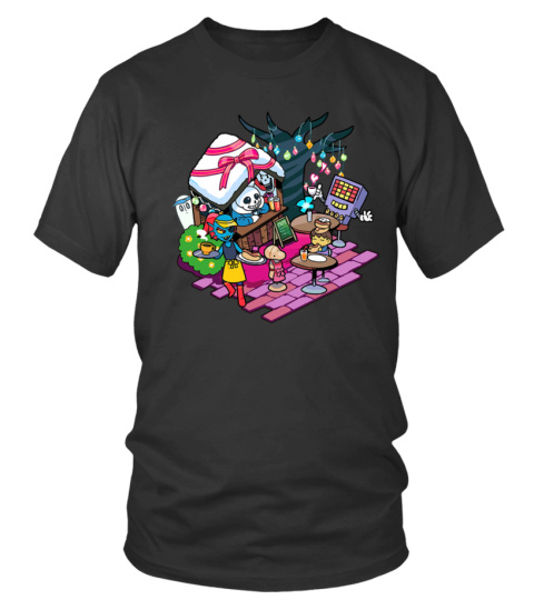 Undertale hotsell Cafe Medium Size T-shirt