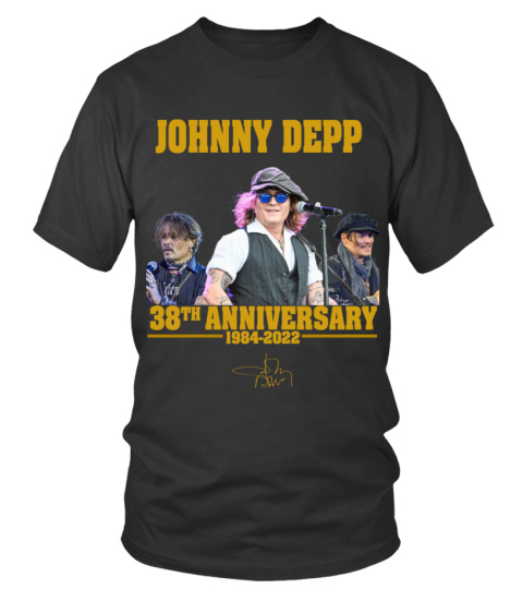 JOHNNY DEPP 38TH ANNIVERSARY