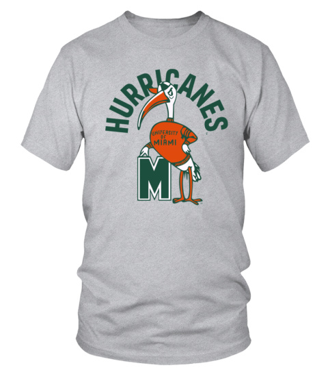 Vintage University Of Miami Hurricanes T-shirt 
