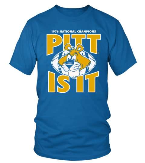 Official “Pitt Is It” 1976 National Champs Vintage Tee