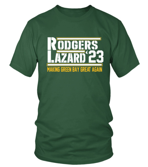 Aaron Rodgers Allen Lazard 2023 Making Green Bay Great Again Shirt