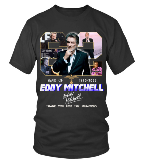 EDDY MITCHELL 62 YEARS OF 1960-2022