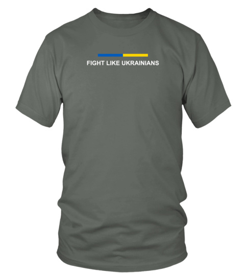 Fight Like Ukrainians T Shirt Fundraiser