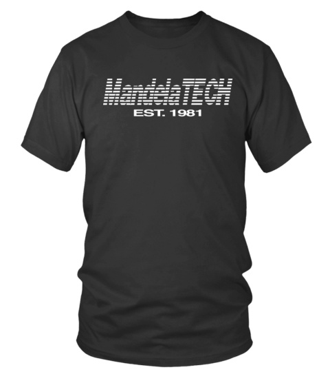 Official Mandela Catalogue Mandela Tech Est 1981 Tshirt