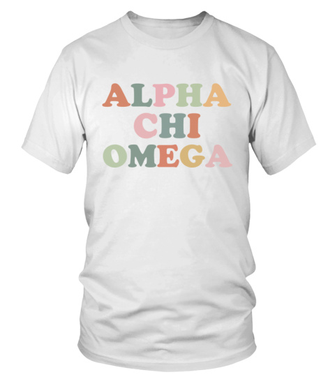 Alpha Chi Omega Alpha Chi Rainbow Bella Canvas Unisex Jersey Short