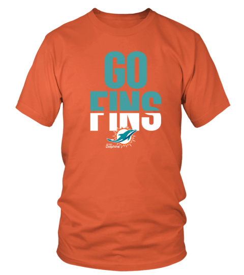 Miami Dolphins Go Fins Tee Shirt