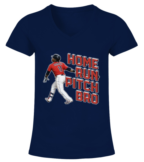 Guardians Jose Ramirez Home Run Pitch 2023 T-Shirt - ReviewsTees