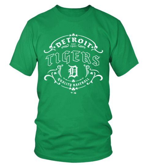 Detroit Tigers Fanatics Branded St. Patrick's Day Tullamore Team T-Shirt -  Green