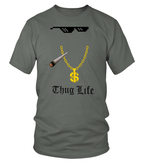 tee-shirt"thug life"