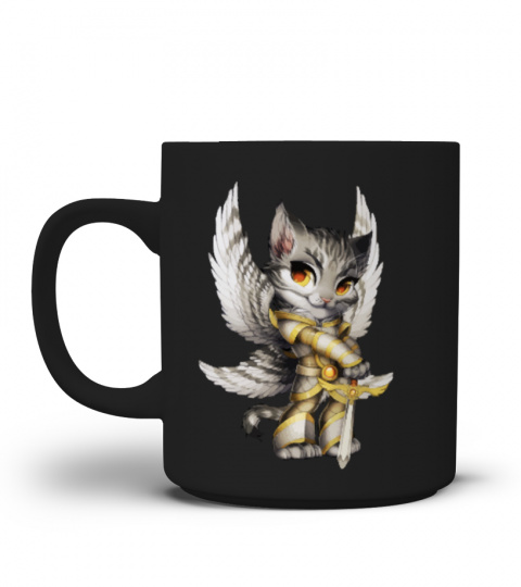 Limited Edition  Angel Cat Mug