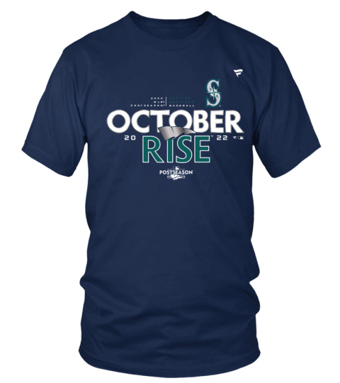 2022 October Rise Postseason Locker Room Seattle Mariners T-Shirt