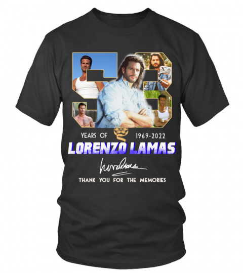 LORENZO LAMAS 53 YEARS OF 1969-2022