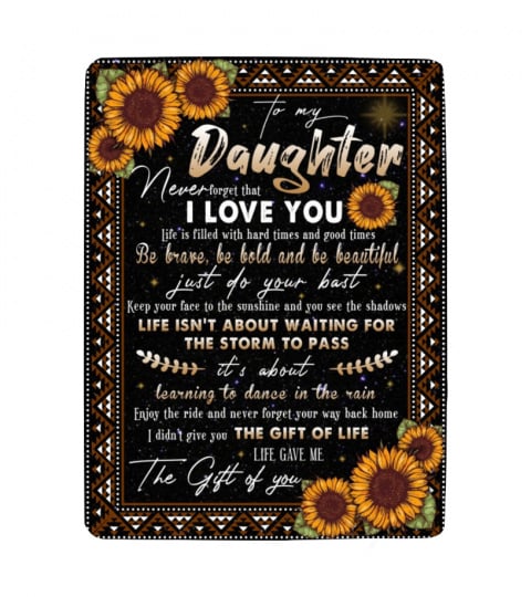 To My Daughter I Love You