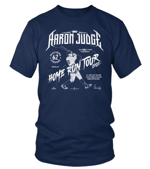 Aaron Judge Home Run Tour 2022 T-Shirt Clothing