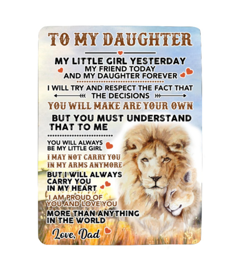 EN - TO MY DAUGHTER - DAD