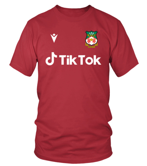 Wrexham Afc Tik Tok 2022/23 Home Shirt