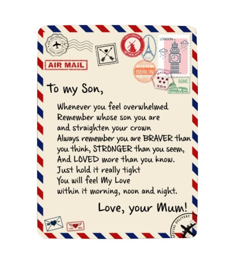 EN - BLANKET TO MY SON-MUM