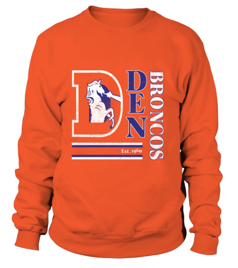 denver broncos orange hoodie