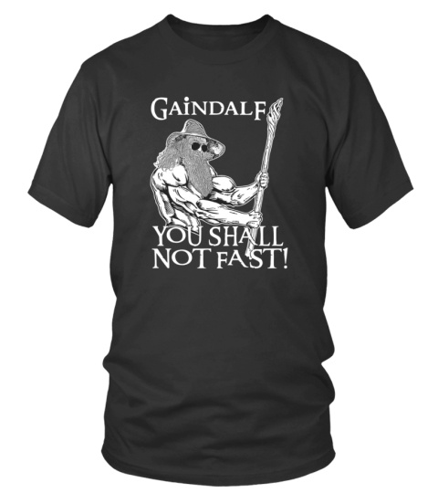 Gaindalf You Shall Not Fast T Shirt