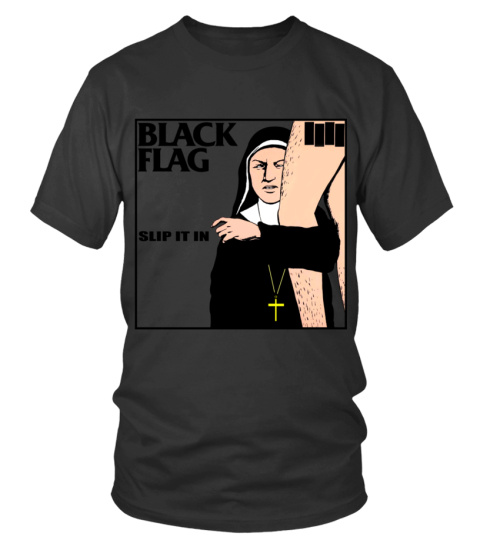 Black flag slip cheap it in shirt