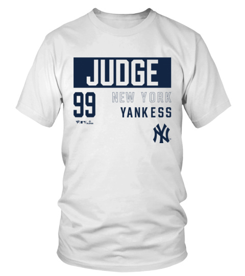 MLB New York Yankees Aaron Judge Fashion Name Number T-Shirt Mens