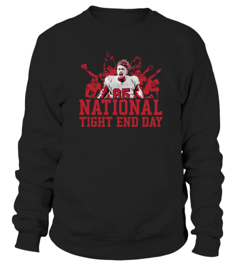 Officially Licensed George Kittle - National Tight End Day T-Shirt