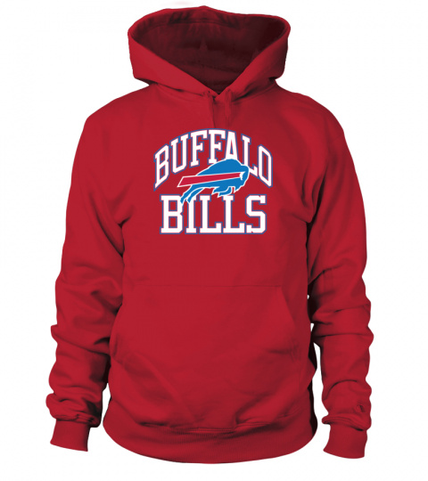 Official Nfl Homage Buffalo Bills Arc Hoodie Red