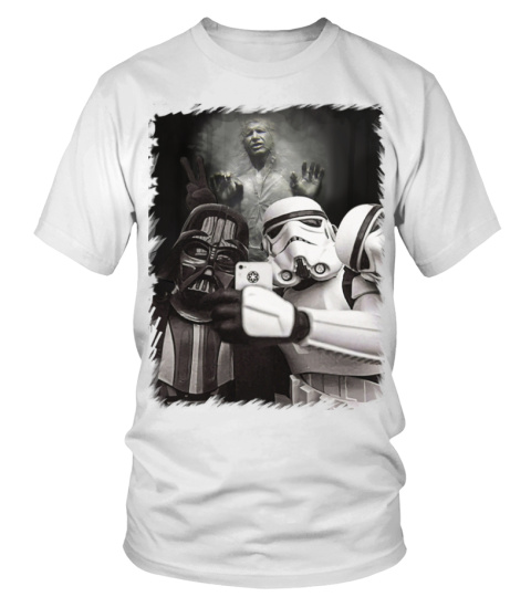 Star Wars Vader Trooper Han Solo Selfie