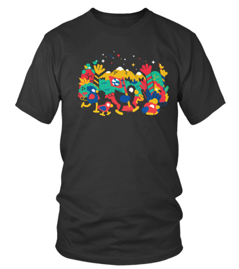 Kurzgesagt Duck And Friends T Shirt