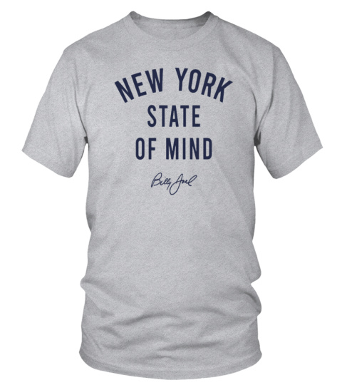 Billy Joel New York State Of Mind Tee Shirt