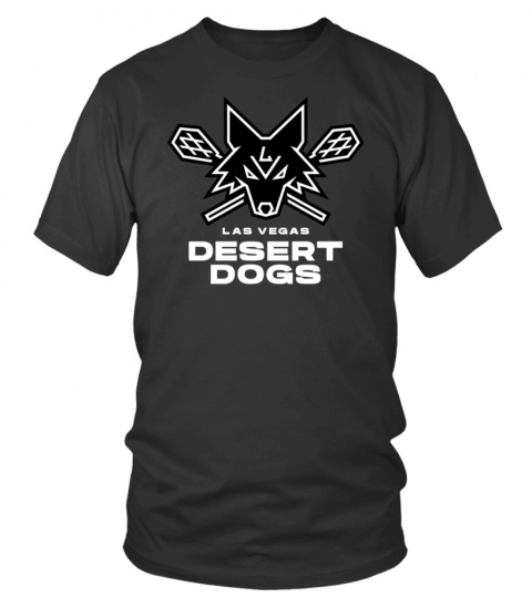 Nll Shop Las Vegas Desert Dogs Logo T Shirt
